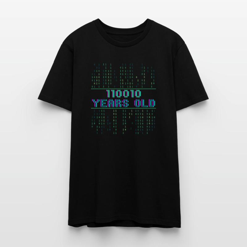 50th Birthday 50 Year Old Binary Code Coder Stanley/Stella CRAFTER Unisex Organic T-Shirt