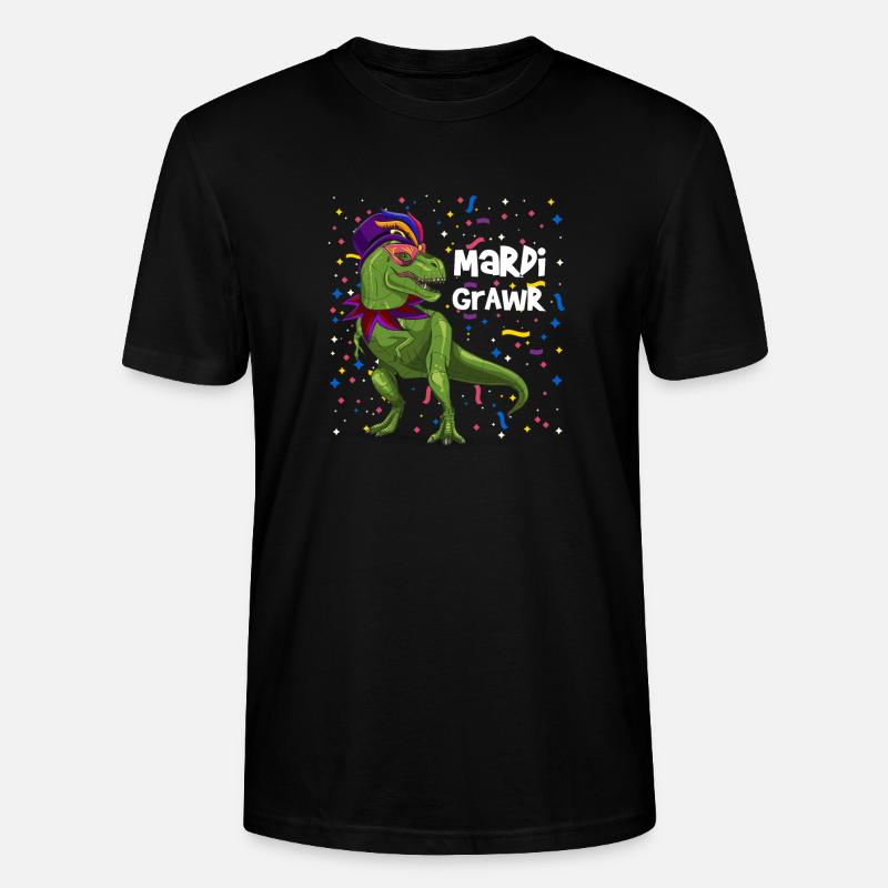 Mardi Grawr Mardi Gras - T-shirt bio CRAFTER Stanley Stella Unisexe - noir