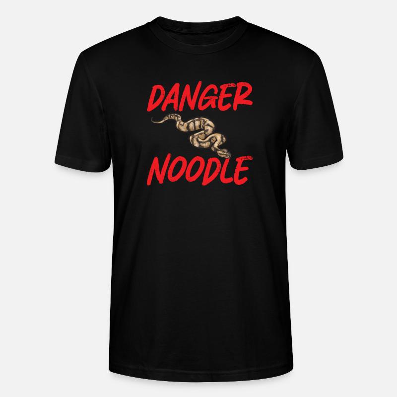 Ball Python Snake King Python - Stanley/Stella CRAFTER Unisex Organic T-Shirt - black