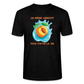 EVG Homme EVG Humour EVG Futur Marié Cadeau EVG - T-shirt bio CRAFTER Stanley Stella Unisexe - noir - Devant - Alina (178cm) & Michal (187cm)