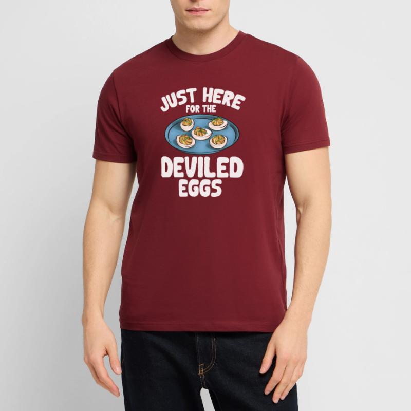 Stuffed Eggs Deviled Eggs Stanley/Stella CRAFTER Unisex Organic T-Shirt