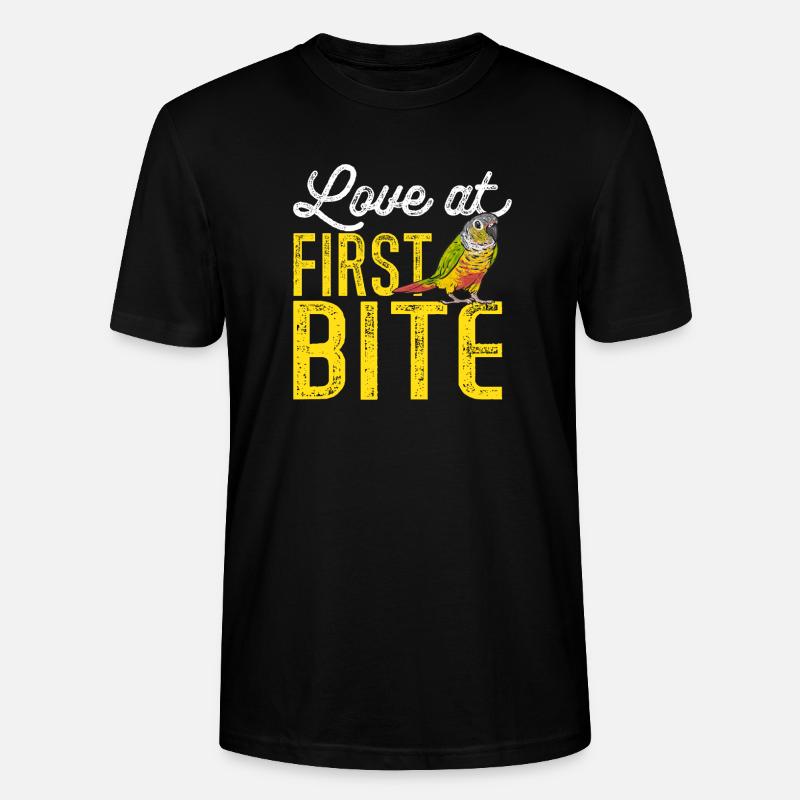 Perruche Molina Perroquet Perruche oiseau - T-shirt bio CRAFTER Stanley Stella Unisexe - noir