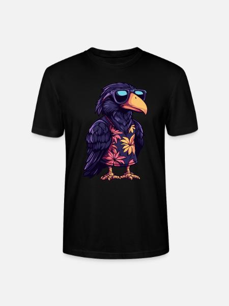 Harpy Bird Summer - Stanley/Stella CRAFTER Unisex Organic T-Shirt - black