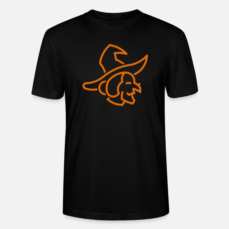 Hexe - Stanley/Stella Unisex Bio-T-Shirt CRAFTER - Schwarz