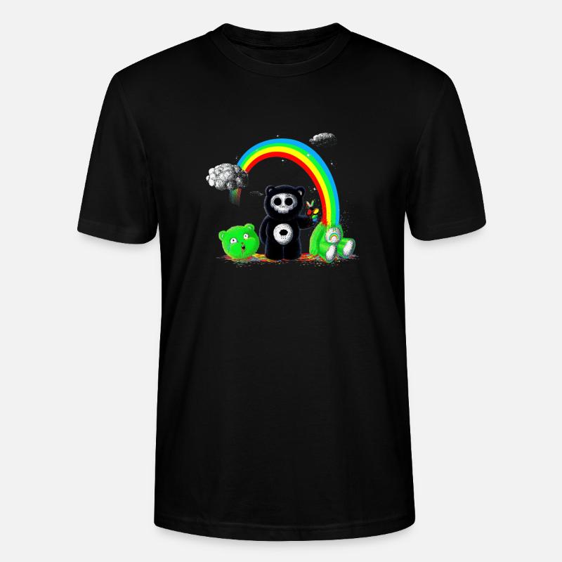 over the rainbow - T-shirt bio CRAFTER Stanley Stella Unisexe - noir