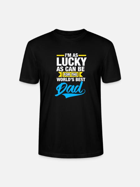 Bester Vater der Welt - Stanley/Stella Unisex Bio-T-Shirt CRAFTER - Schwarz