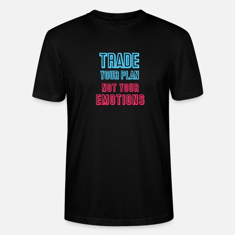 Trade your Plan - Stanley/Stella Unisex Bio-T-Shirt CRAFTER - Schwarz