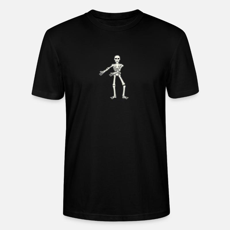 Floss Dance Déplacer le squelette - T-shirt bio CRAFTER Stanley Stella Unisexe - noir