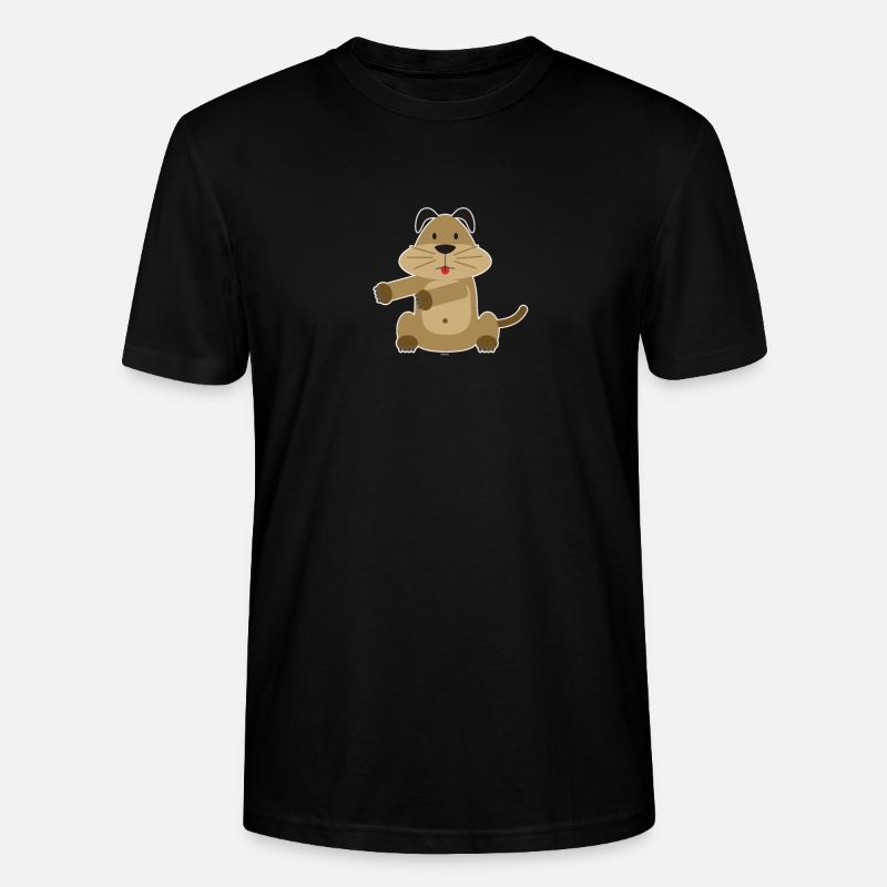 Floss Dance Move Hund - Stanley/Stella Unisex Bio-T-Shirt CRAFTER - Schwarz