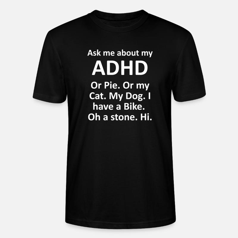 ADHS - Stanley/Stella Unisex Bio-T-Shirt CRAFTER - Schwarz