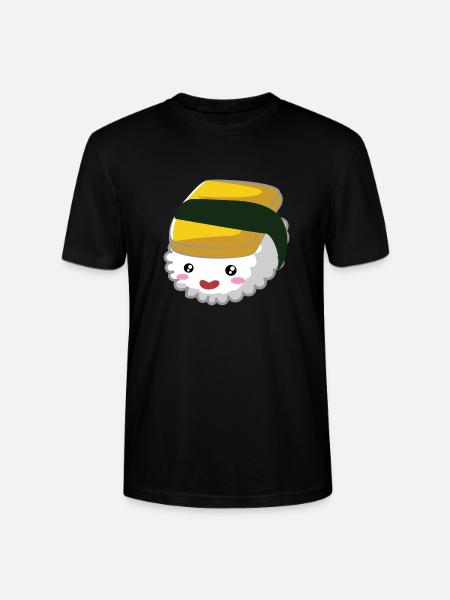 sushi6Zeichenflaeche 1 - Stanley/Stella Unisex Bio-T-Shirt CRAFTER - Schwarz