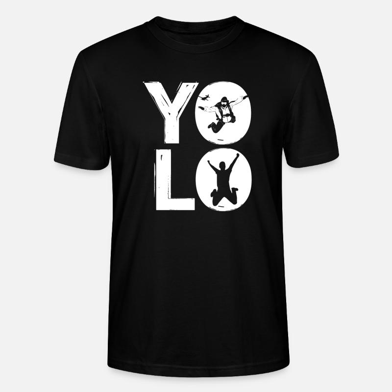 YOLO - Stanley/Stella Unisex Bio-T-Shirt CRAFTER - Schwarz
