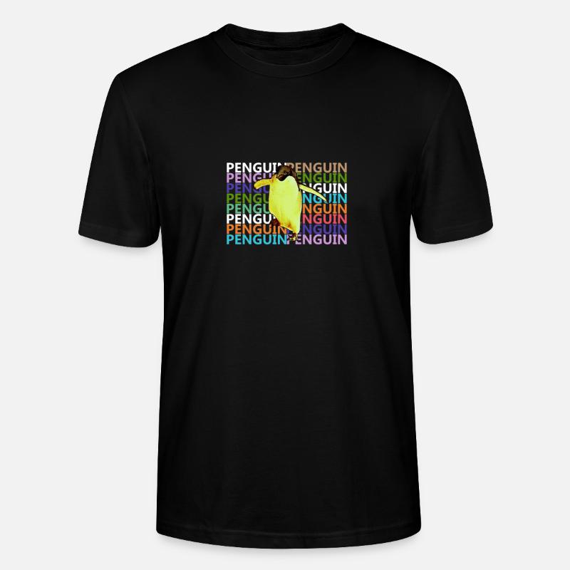 Pinguin - Stanley/Stella Unisex Bio-T-Shirt CRAFTER - Schwarz