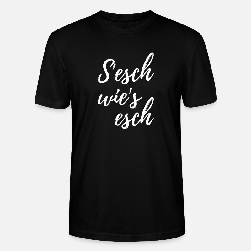 C'est comme ça - T-shirt bio CRAFTER Stanley Stella Unisexe - noir