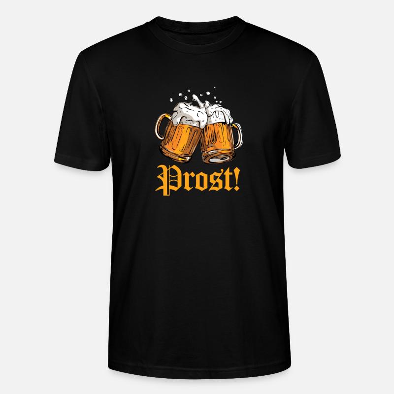 Prost - Stanley/Stella Unisex Bio-T-Shirt CRAFTER - Schwarz