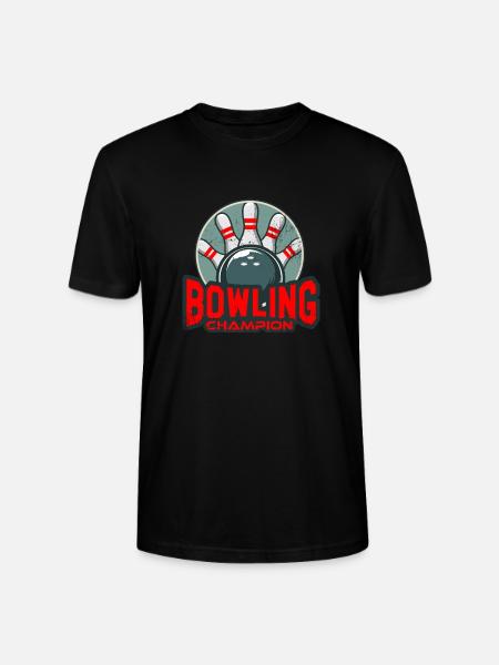 Bowling bowling - Stanley/Stella CRAFTER Unisex Organic T-Shirt - black