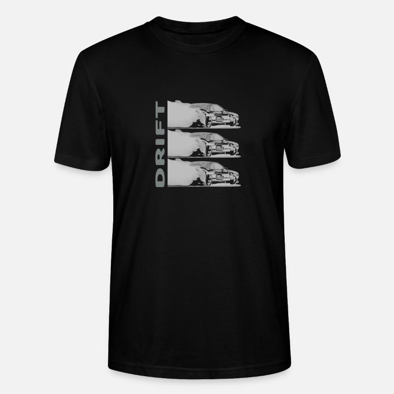 DRIFT dunkel - Stanley/Stella Unisex Bio-T-Shirt CRAFTER - Schwarz