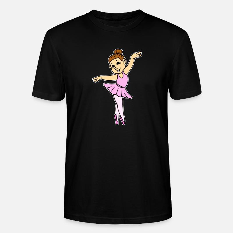 Ballet Dancing Model - Stanley/Stella CRAFTER Unisex Organic T-Shirt - black