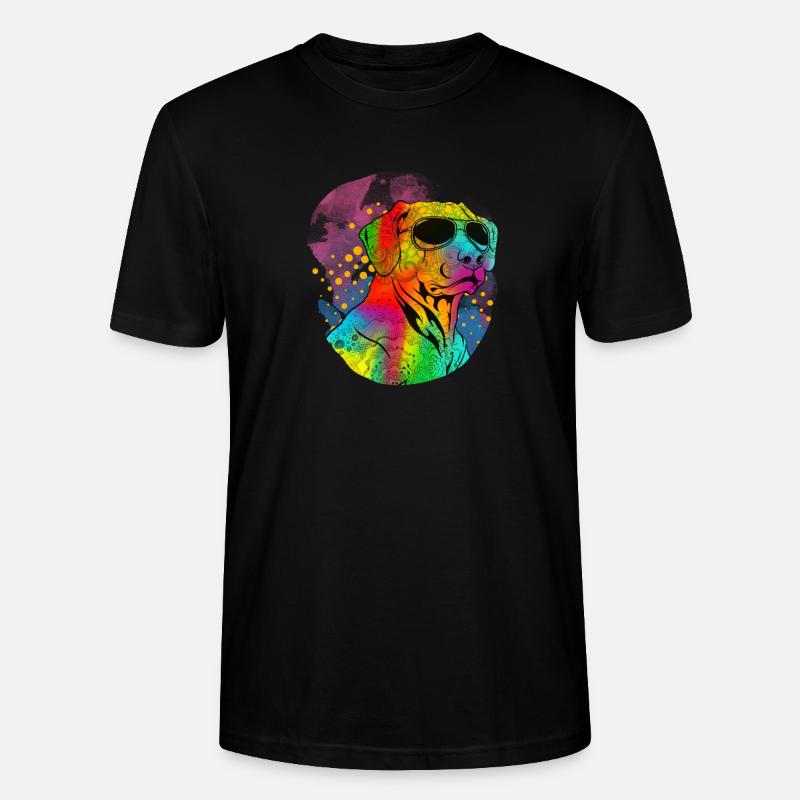 Rhodesian Ridgeback - Stanley/Stella Unisex Bio-T-Shirt CRAFTER - Schwarz