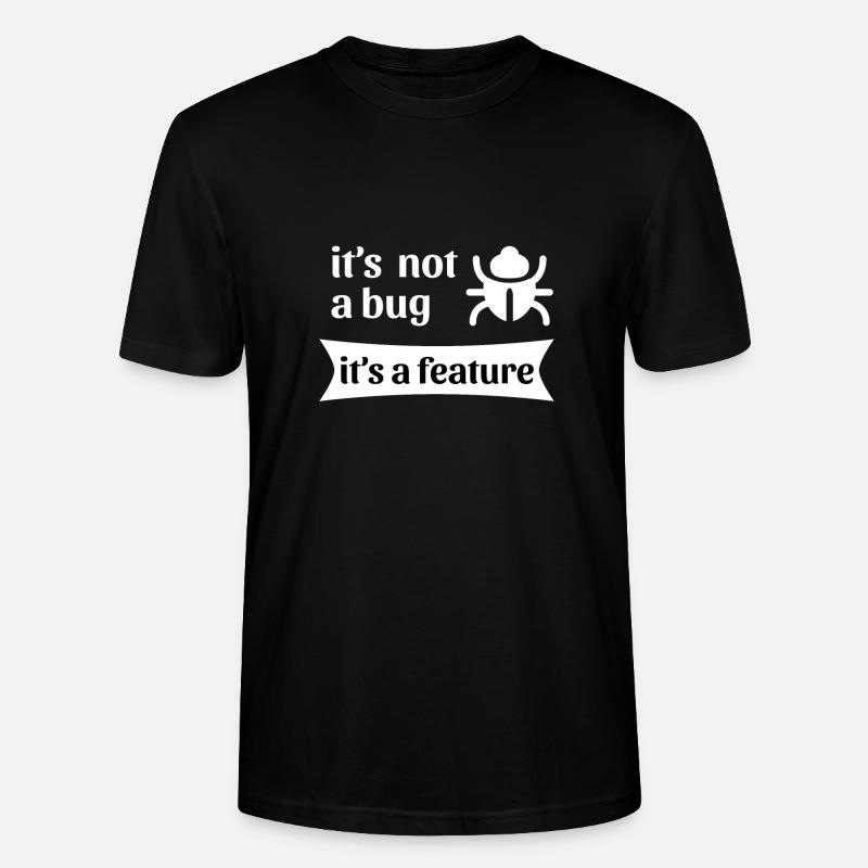 programmeur - T-shirt bio CRAFTER Stanley Stella Unisexe - noir