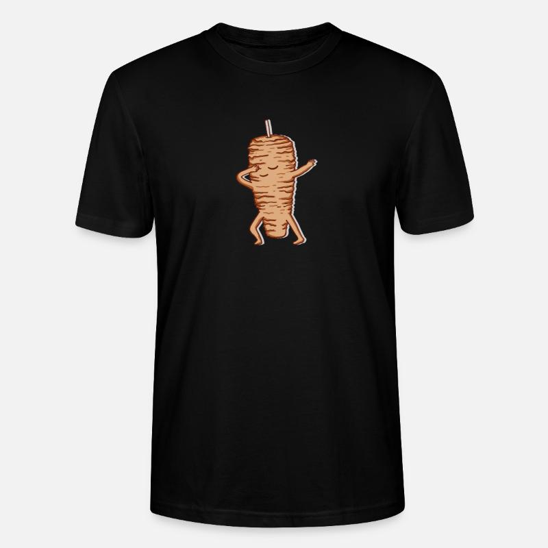 Lustig Dabbender Gyros Dab Geschenk - Stanley/Stella Unisex Bio-T-Shirt CRAFTER - Schwarz