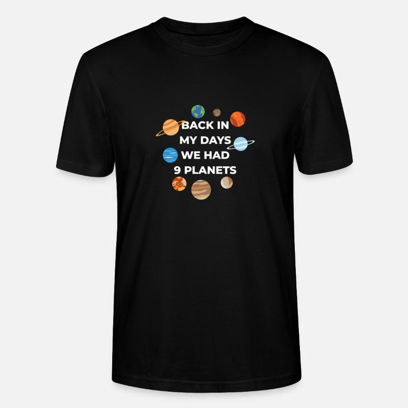 Planets - Stanley/Stella Unisex Bio-T-Shirt CRAFTER - Schwarz