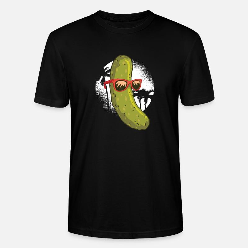 Concombre - Concombre cool - T-shirt bio CRAFTER Stanley Stella Unisexe - noir