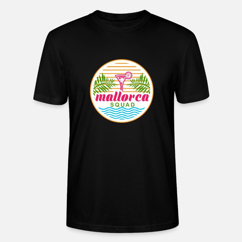 Mallorca Squad - Stanley/Stella Unisex Bio-T-Shirt CRAFTER - Schwarz