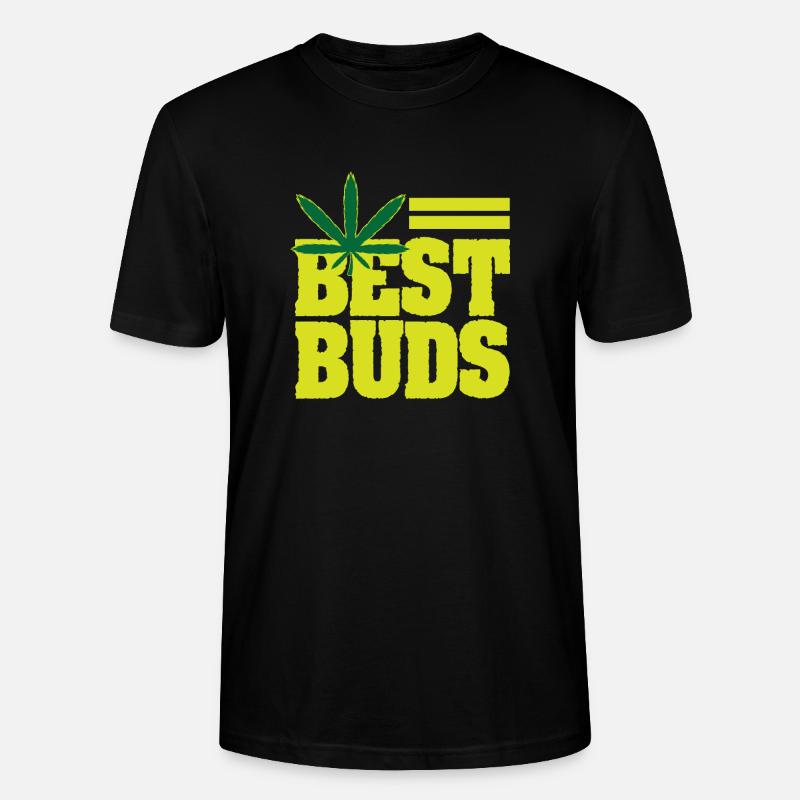 Best Buds - Stanley/Stella Unisex Bio-T-Shirt CRAFTER - Schwarz