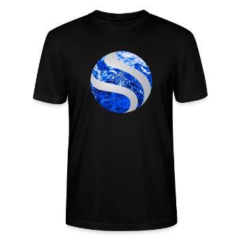 Ball Water - Stanley/Stella CRAFTER Unisex Organic T-Shirt - black - Front - Alina (178cm) & Michal (187cm)