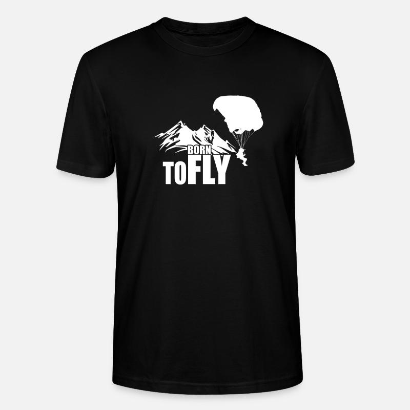 Paragleiter - Stanley/Stella Unisex Bio-T-Shirt CRAFTER - Schwarz