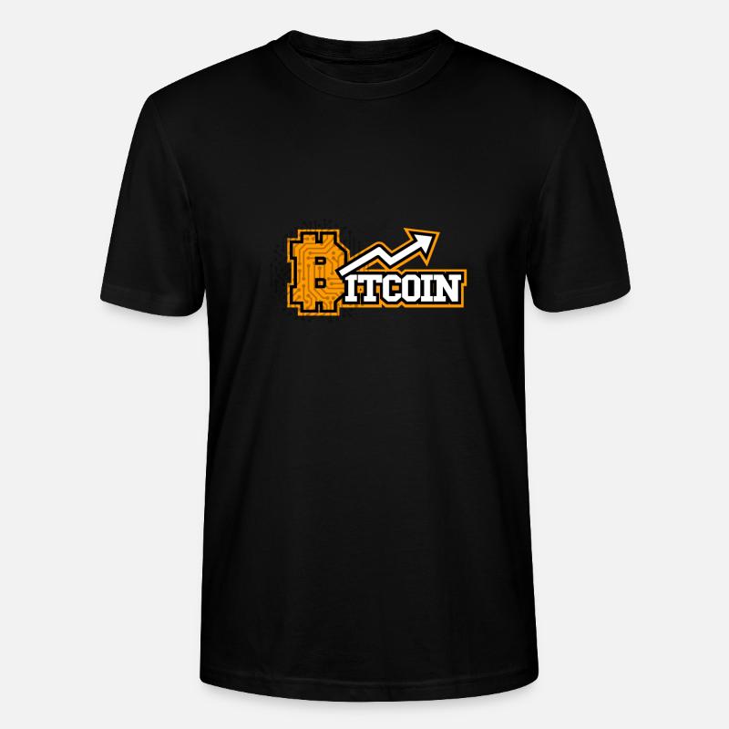 Bitcoin - Stanley/Stella Unisex Bio-T-Shirt CRAFTER - Schwarz