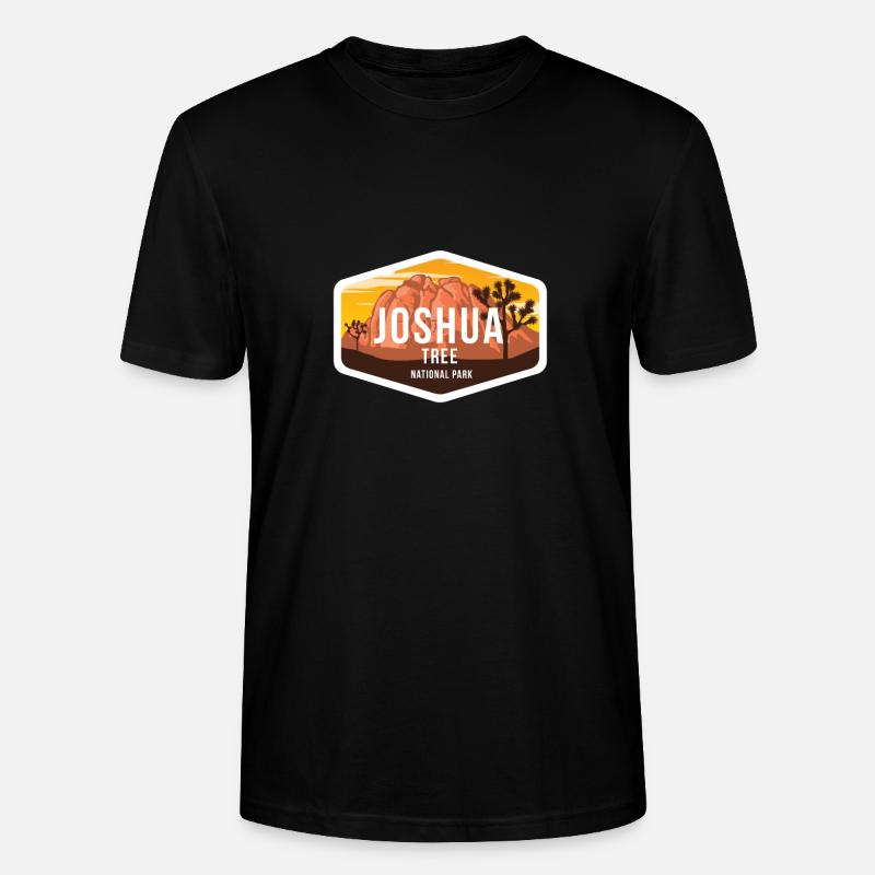 Parc national de Joshua Tree - T-shirt bio CRAFTER Stanley Stella Unisexe - noir