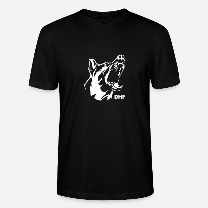 DHF - Stanley/Stella Unisex Bio-T-Shirt CRAFTER - Schwarz