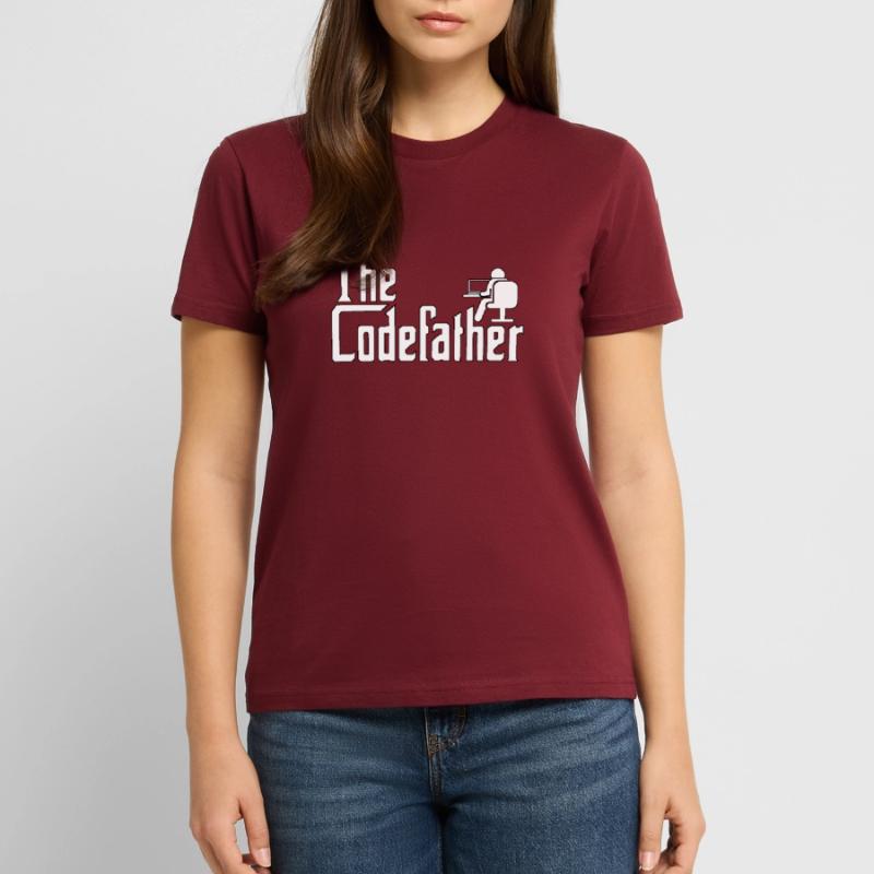 CodeFather Software Entwickler Engineer Programmer Stanley/Stella Unisex Bio-T-Shirt CRAFTER