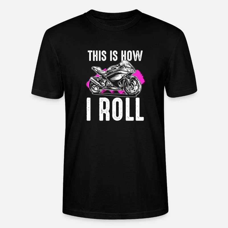 This is how i Roll - T-shirt bio CRAFTER Stanley Stella Unisexe - noir