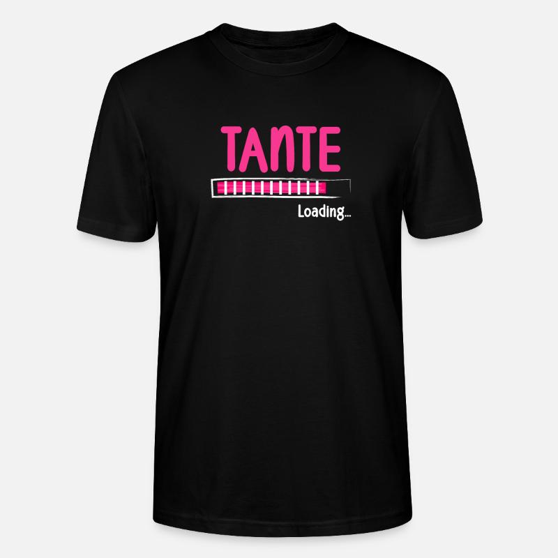 Tante Loading - Tante Loading - Stanley/Stella Unisex Bio-T-Shirt CRAFTER - Schwarz