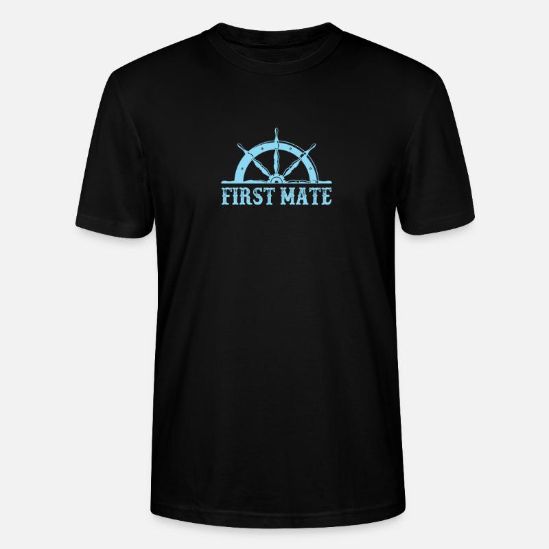 First Mate - Stanley/Stella Unisex Bio-T-Shirt CRAFTER - Schwarz