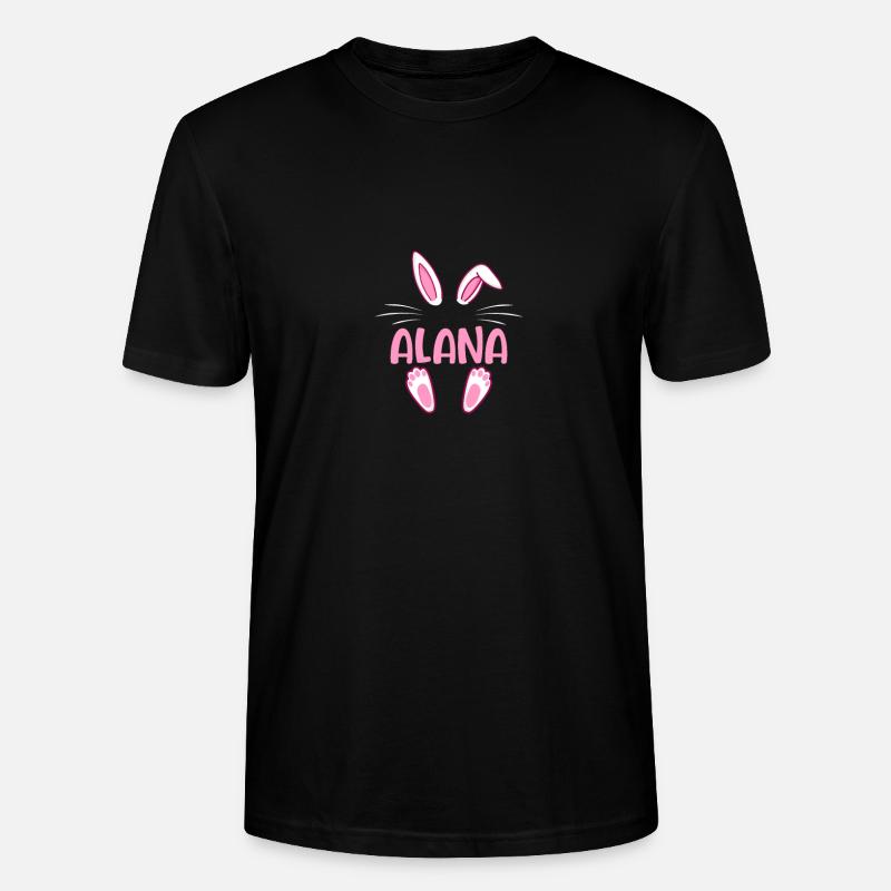 ALANA Easter - Stanley/Stella Unisex Bio-T-Shirt CRAFTER - Schwarz