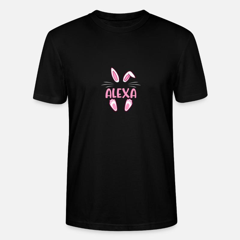 ALEXA Easter - Stanley/Stella Unisex Bio-T-Shirt CRAFTER - Schwarz