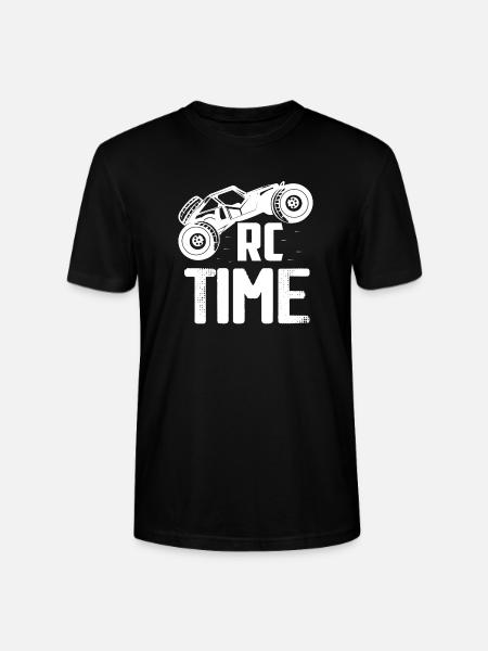 RC Time Remote Control Model Car - Stanley/Stella CRAFTER Unisex Organic T-Shirt - black
