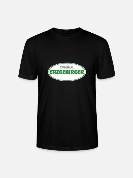 Erzgebirge meine Heimat - Stanley/Stella Unisex Bio-T-Shirt CRAFTER - Schwarz