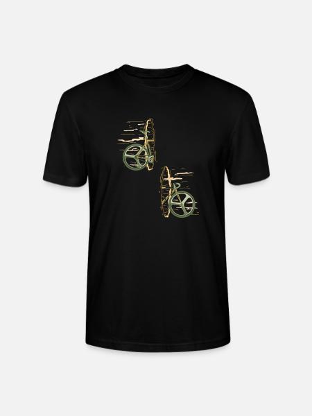 Sykkelportal Teleporter Beamer - Stanley/Stella CRAFTER unisex økologisk T-skjorte - svart
