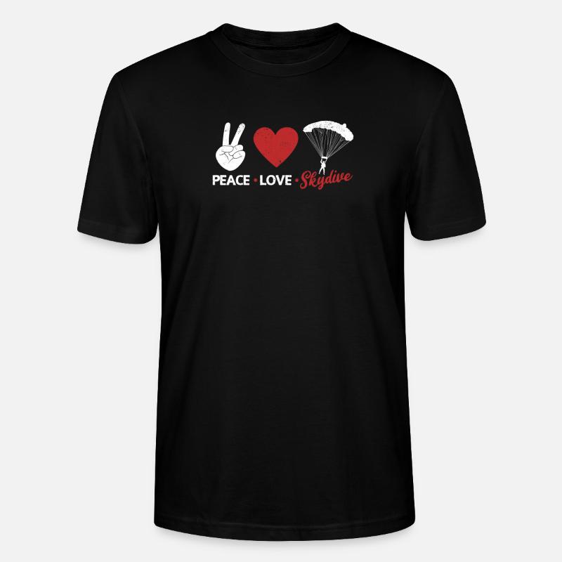 Drôles d’amateurs de parachutisme Skychute - T-shirt bio CRAFTER Stanley Stella Unisexe - noir