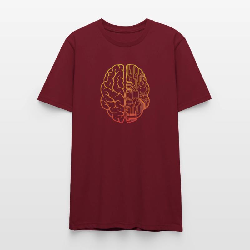 Programmeur HTML - Développeur Programmation Brain Cool T-shirt bio CRAFTER Stanley Stella Unisexe