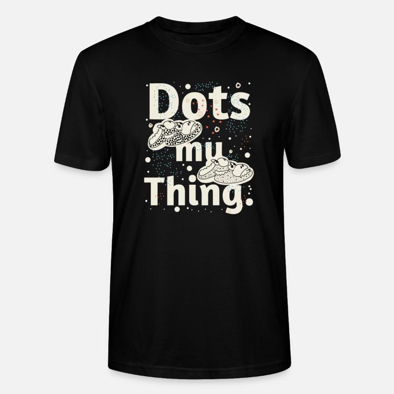 Point Lover - Journée des points - T-shirt bio CRAFTER Stanley Stella Unisexe - noir