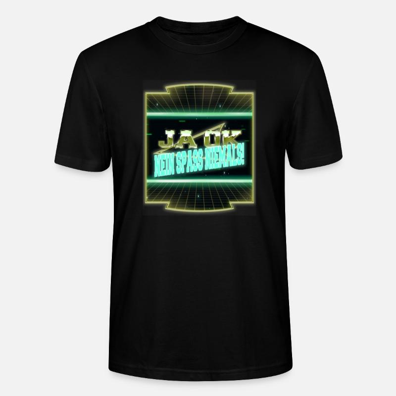 cool spruch statement weihnachten geschenkidee - Stanley/Stella Unisex Bio-T-Shirt CRAFTER - Schwarz