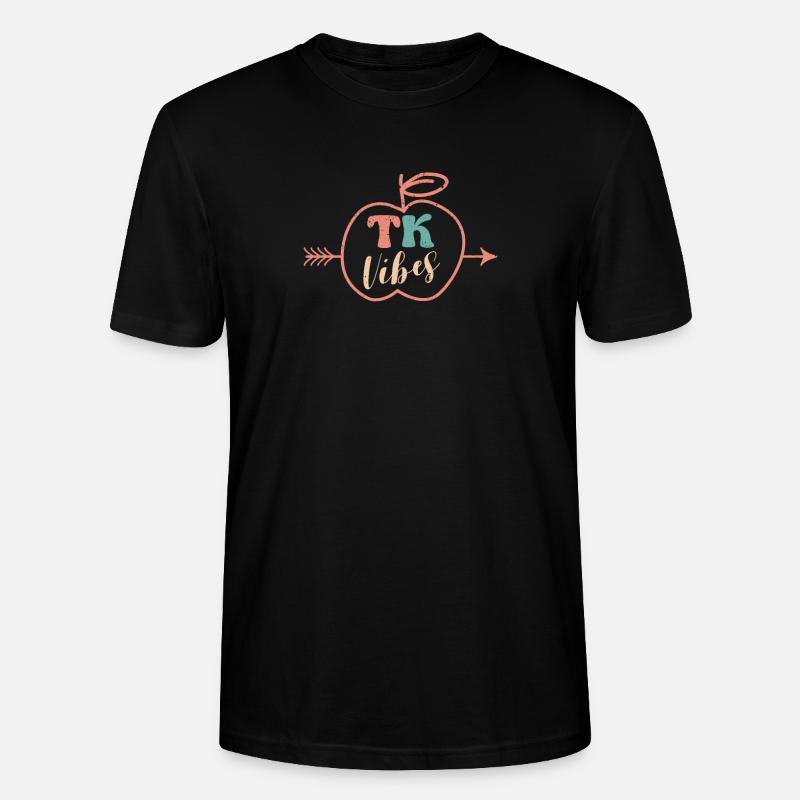 TK Vibes Enseignant Élève Enseignant - T-shirt bio CRAFTER Stanley Stella Unisexe - noir