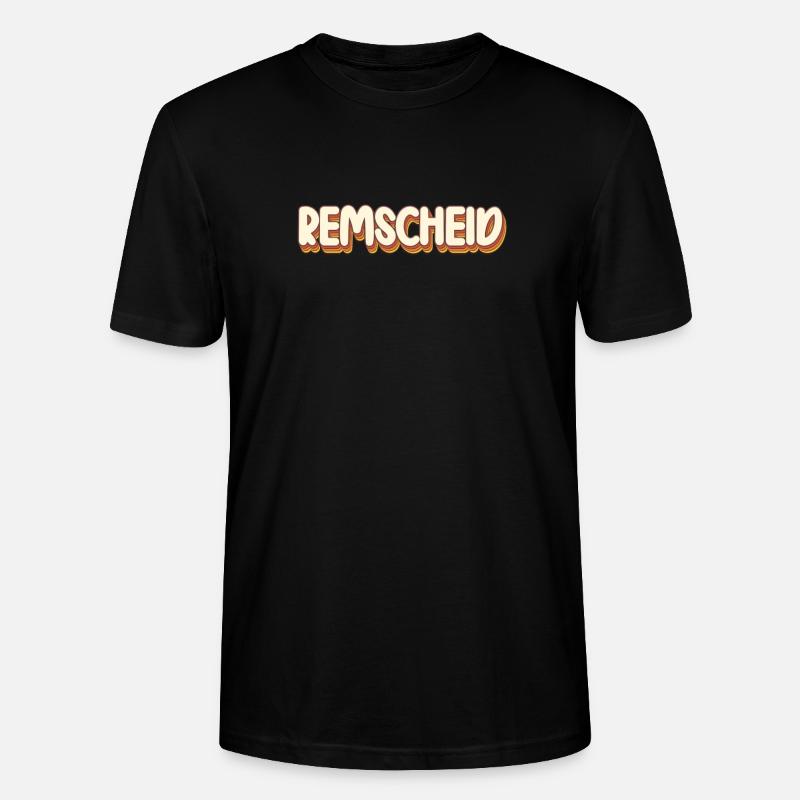 Remscheiderin Remscheider Remscheid - Stanley/Stella Unisex Bio-T-Shirt CRAFTER - Schwarz
