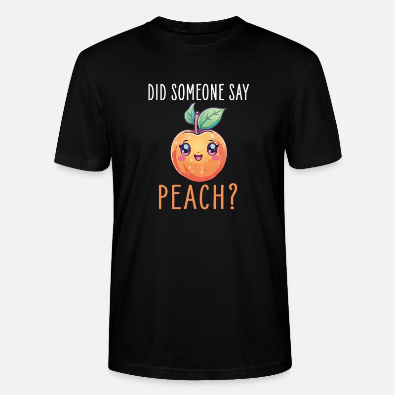 Pêche Kawaii - T-shirt bio CRAFTER Stanley Stella Unisexe - noir